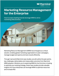Marketing Resource Management for the Enterprise