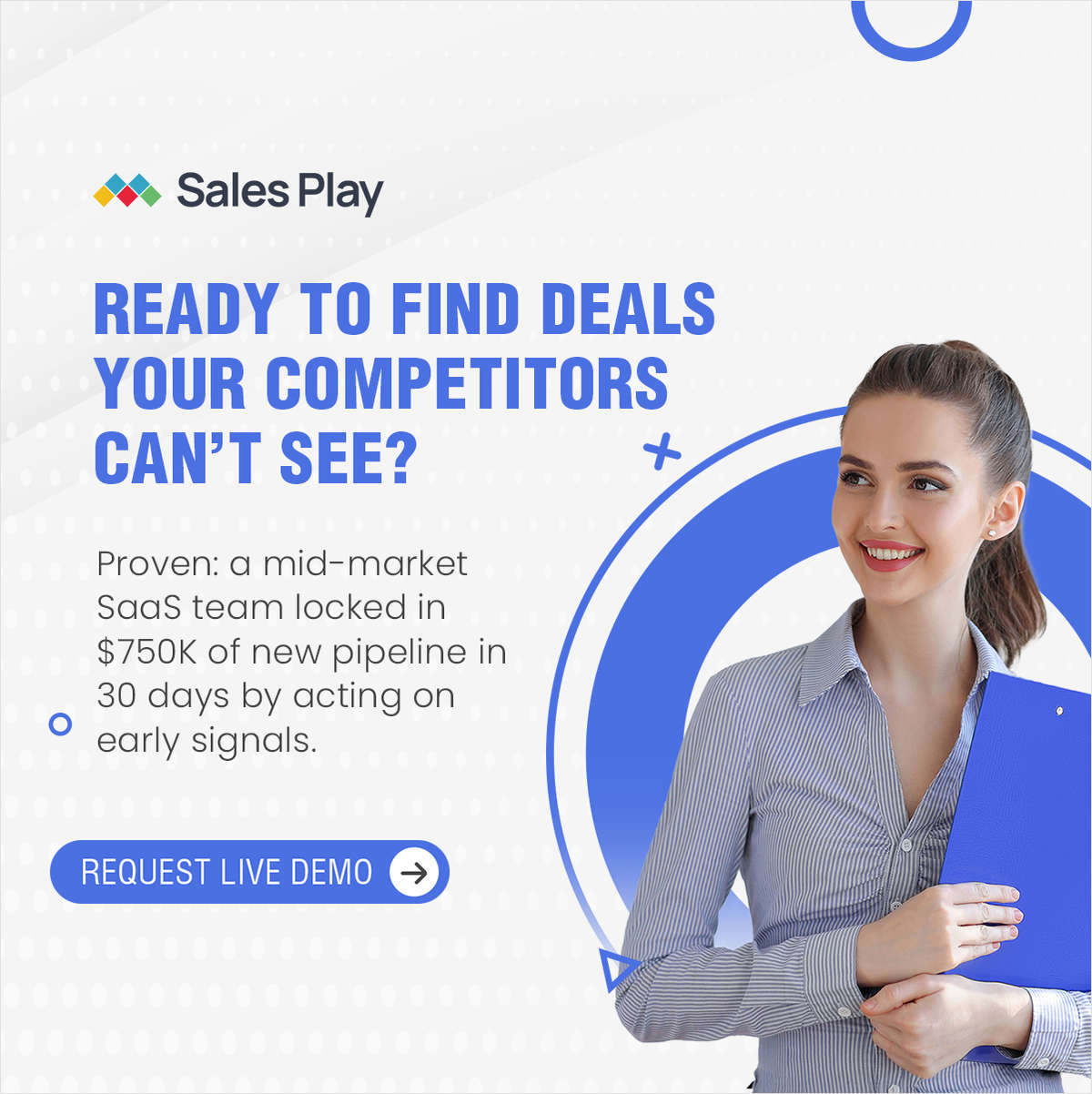 Spot Pipeline Before Your Competitors Even Know It Exists. SalesPlay uncovers real-time revenue shifts, ecosystem signals, and mission-critical priorities-before intent data blinks.
