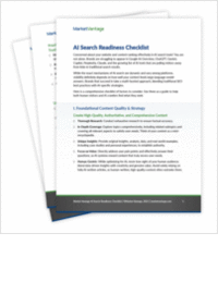 AI Search Readiness Checklist