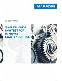 Single Flank & NVH for EV Gears Quality Control