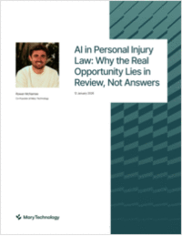 AI in Personal Injury Law: Why the Real Opportunity Lies in Review, Not Answers