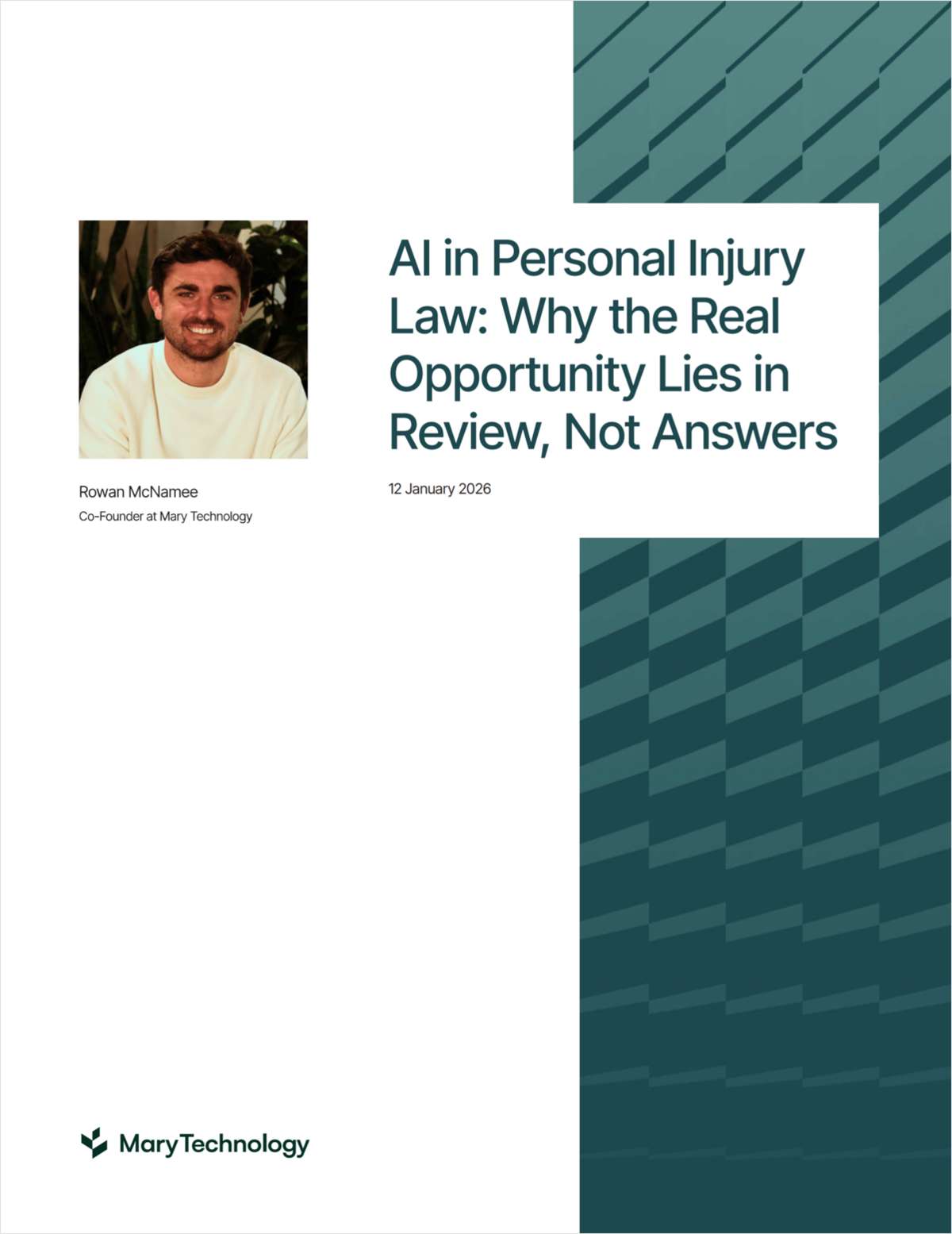 AI in Personal Injury Law: Why the Real Opportunity Lies in Review, Not Answers