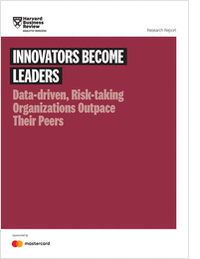 Innovators Become Leaders. Data-driven, Risk-taking Organizations Outpace Their Peers