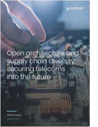 Open architecture and supply chain diversity: Securing telecoms into the future