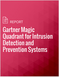 Gartner Magic Quadrant for Intrusion Detection and Prevention Systems