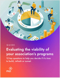 Evaluating the viability of your association's programs