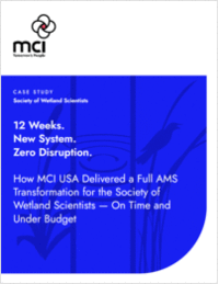 How MCI USA Delivered a Full AMS Transformation for the Society of Wetland Scientists, On Time and Under Budget