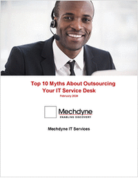 Top Ten Myths about Outsourcing your IT Service Desk