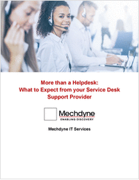 What to Expect from your Service Desk Support Provider