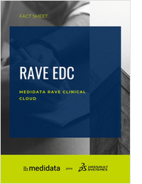 Rave EDC Fact Sheet