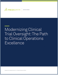 Modernizing Clinical Trial Oversight - The Path to Operations Excellence