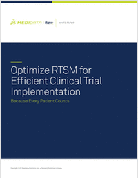 Optimize RTSM for Efficient Clinical Trial Implementation