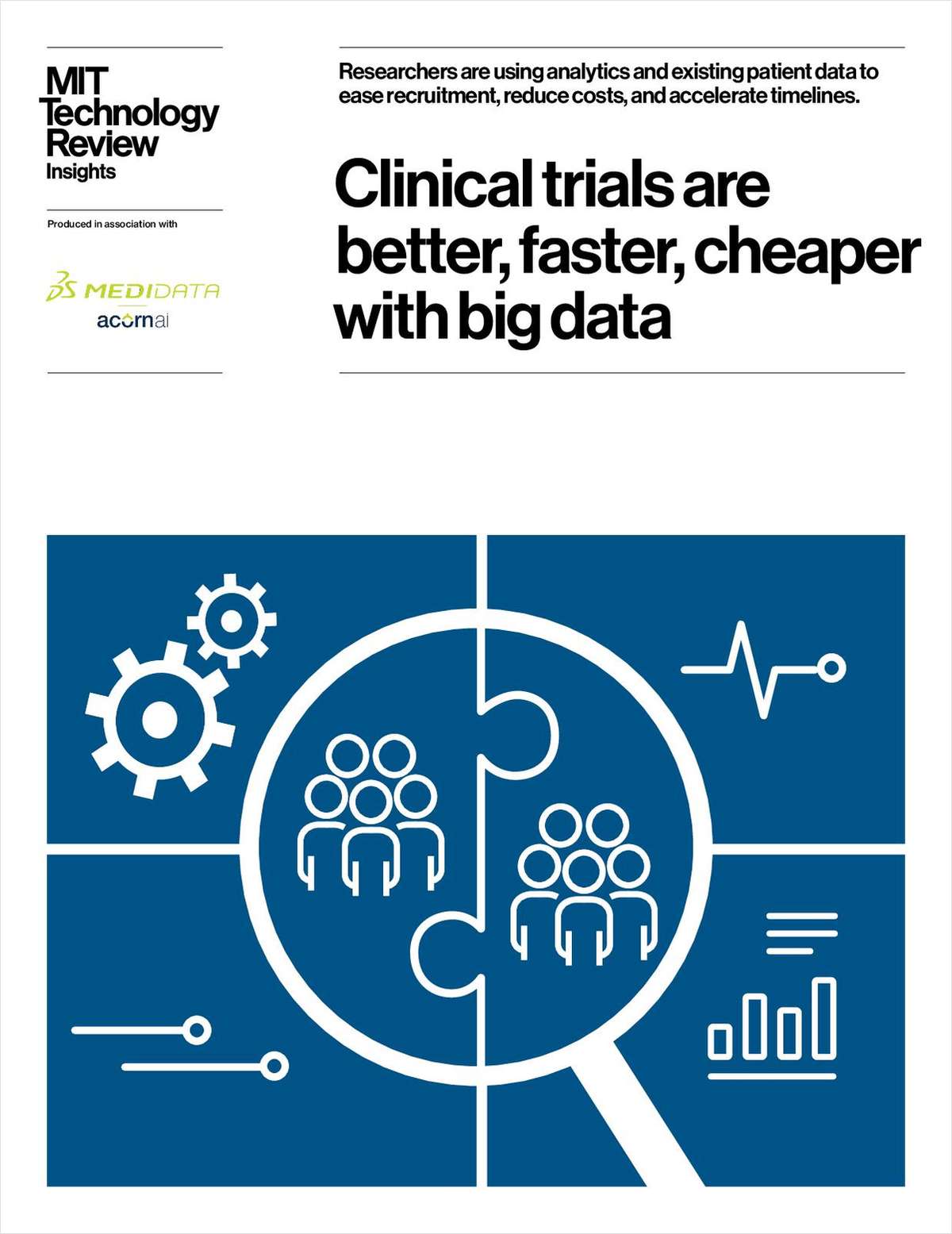MIT Tech Review: Clinical trials are better, faster, cheaper with big data