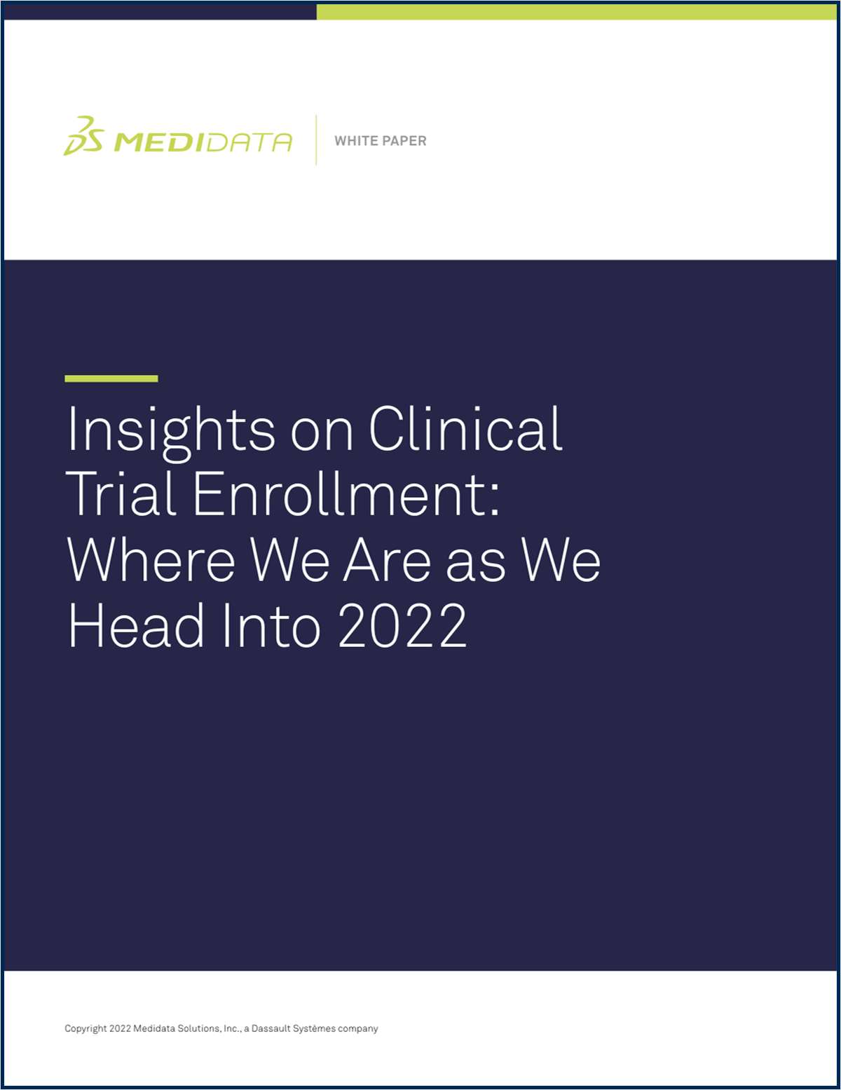 Insights on Clinical Trial Enrollment: Where we are as we head into 2022