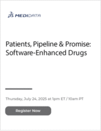Patients, Pipeline & Promise: Software-Enhanced Drugs