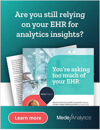 Don't force a square peg into a round hole! Let analytics do the work your EHR was never designed to do.