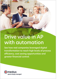 How your peers are driving value through AP Automation