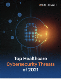 Top Healthcare Cybersecurity Threats of 2021
