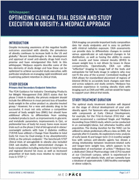 Optimizing Clinical Trial Design and Study Execution in Obesity: A Medpace Approach
