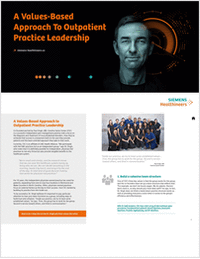 A Values-Based Approach to Outpatient Practice Leadership