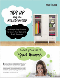 Tidy Up: An Easy 4-Step Process To Clean Your Data and Spark Revenue