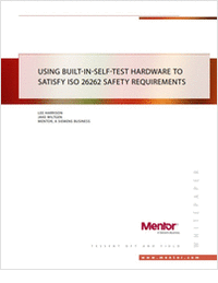 Using Built-In-Self-Test Hardware to Satisfy ISO 26262 Safety Requirements