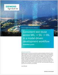 Test Reuse Across MIL → SIL → HIL in a Development Workflow