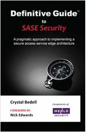 The Definitive Guide to SASE Security