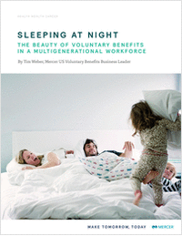 Sleeping at Night: The Beauty of Voluntary Benefits in a Multi-Generational Workplace