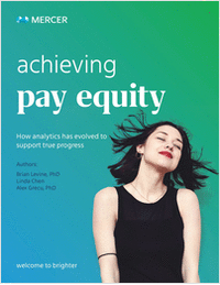Achieving Pay Equity