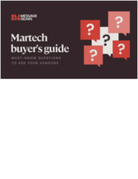 The Martech Buyer's Guide: Essential Questions to Ask Your Vendors