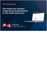 The Molecular Human - Integrating Metabolomics in the Multiomics Era
