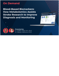 Blood-Based Biomarkers - How Metabolomics Assists Stroke Research to Improve Diagnosis and Monitoring