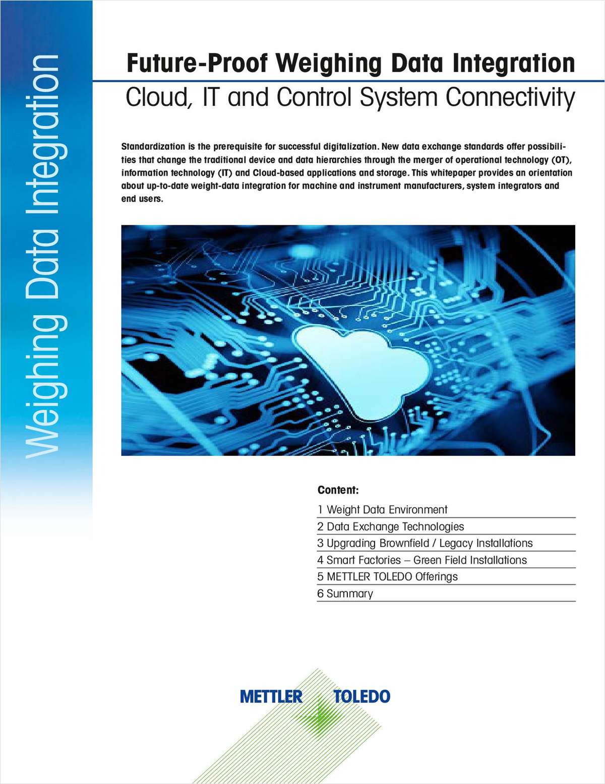 Optimize Connectivity for Industrial Weighing in Industry 4.0