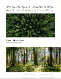 Why Suppliers Play a Key Role in Your Sustainability Efforts