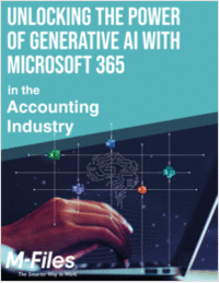 Unlocking the Power of Generative AI with Microsoft 365 in the Accounting Industry