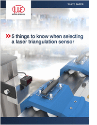 5 Critical Metrics for Laser Triangulation Sensor Selection