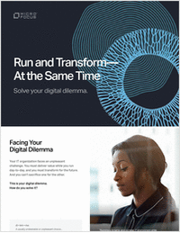Run and Transform -- At the Same Time