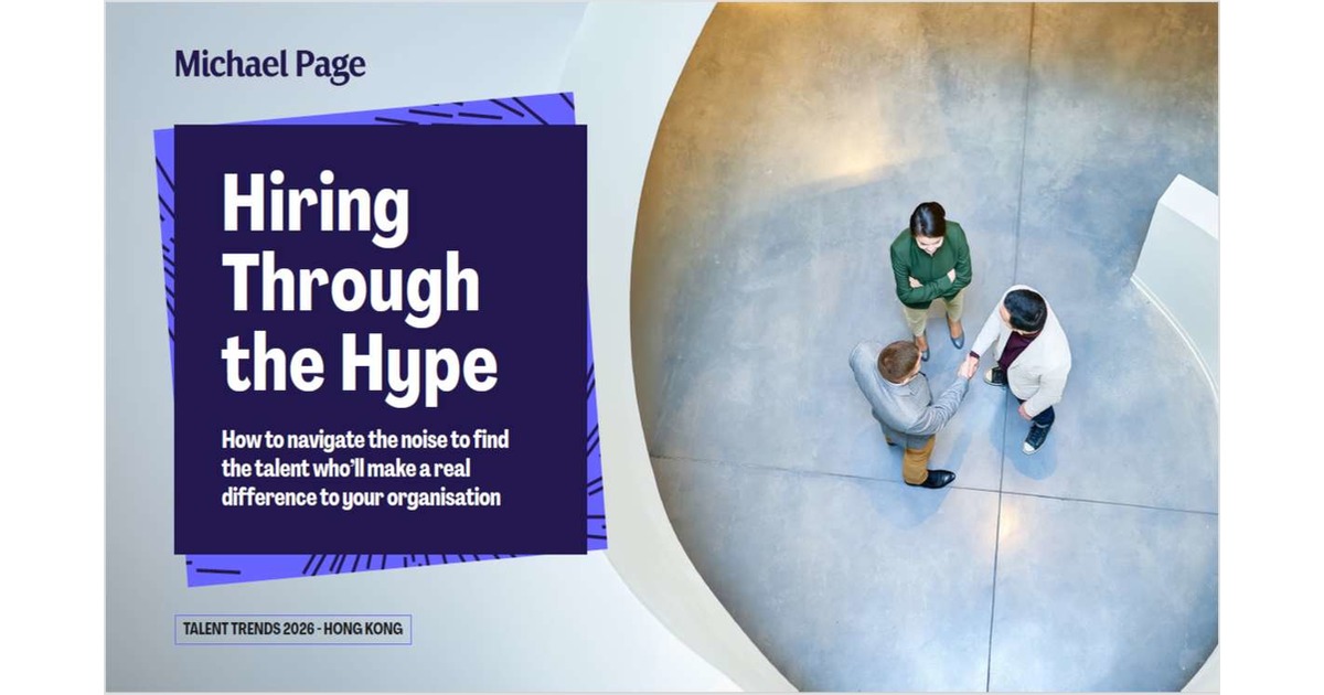TALENT TRENDS 2026: Hiring Through the Hype, Free Michael Page Group Report