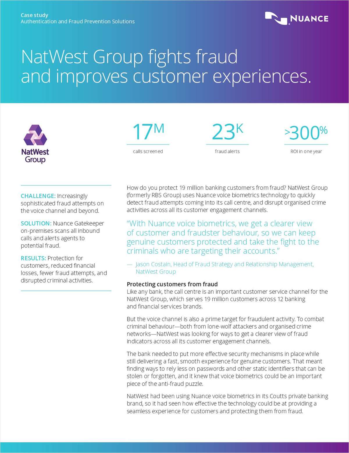 Fight Fraud and Improve Customer Experience