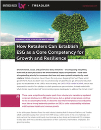 How Retailers Can Establish ESG as a Core Competency for Growth and Resilience