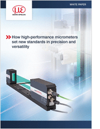 How high-performance micrometers set new standards in precision and versatility
