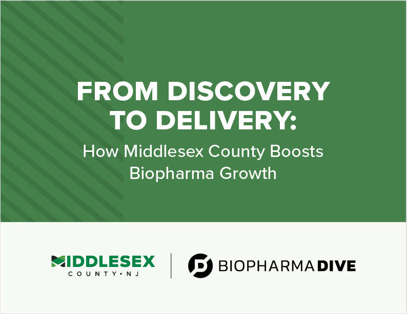 How Middlesex County in New Jersey Boosts Biopharma Growth