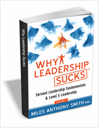 Why Leadership Sucks: The Fundamentals of Level 5 Leadership and Servant Leadership (Free eBook) A $14.95 Value

Discover why servant leadership is frustrating and learn practical leadership principles for your leadership journey. Learn More >