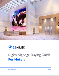 The Hotel Digital Signage Buying Guide