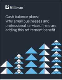 Cash Balance Plans: Why Law Firms Are Adding This Retirement Benefit