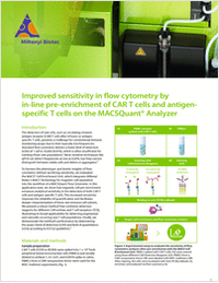 Improving Flow Cytometry Sensitivity Through Pre-Enrichment