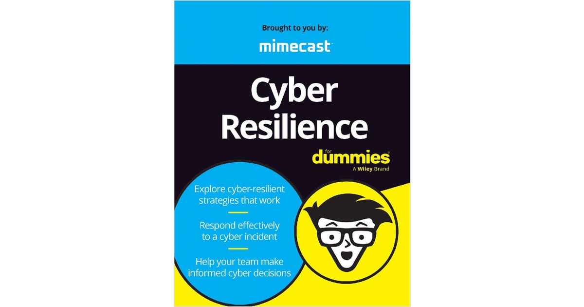 Cyber Resilience for Dummies APAC Edition Free Guide