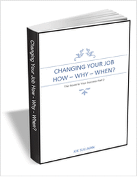 Changing Your Job - How, Why, When?