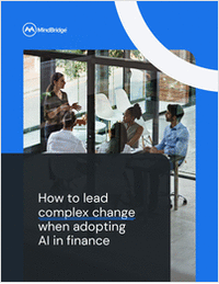 How to Lead Complex Change When Adopting AI in Finance